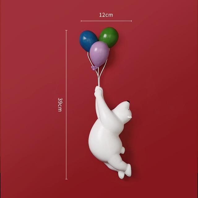 Flying Balloon Polar Bear Feajoy