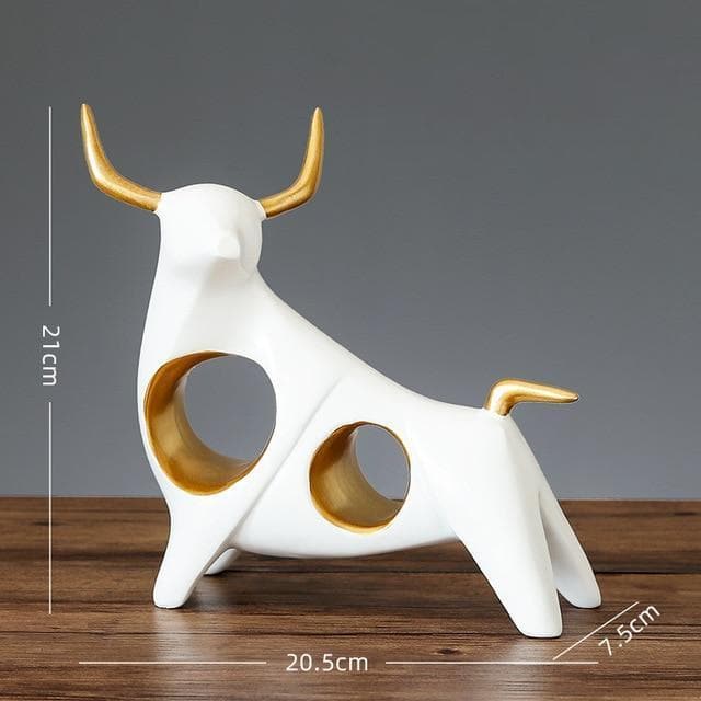 Abstract Taurus Sculpture dylinoshop