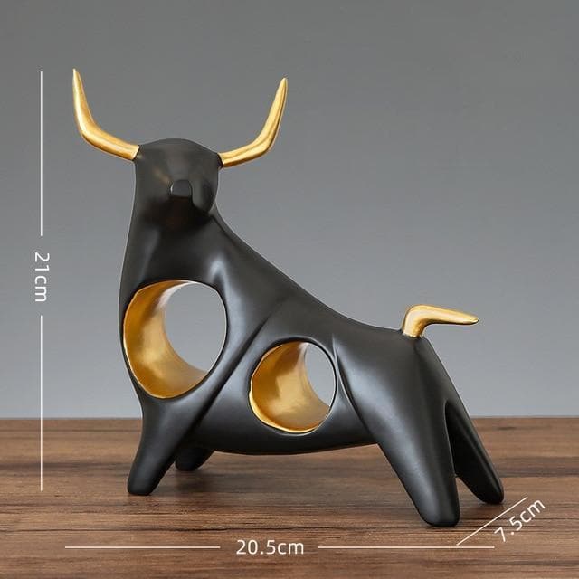 Abstract Taurus Sculpture dylinoshop