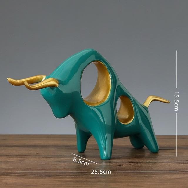 Abstract Taurus Sculpture dylinoshop