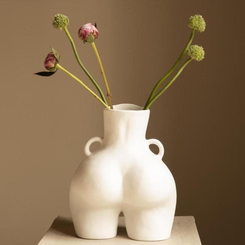 Maiden's Torso Decorative Vase Feajoy