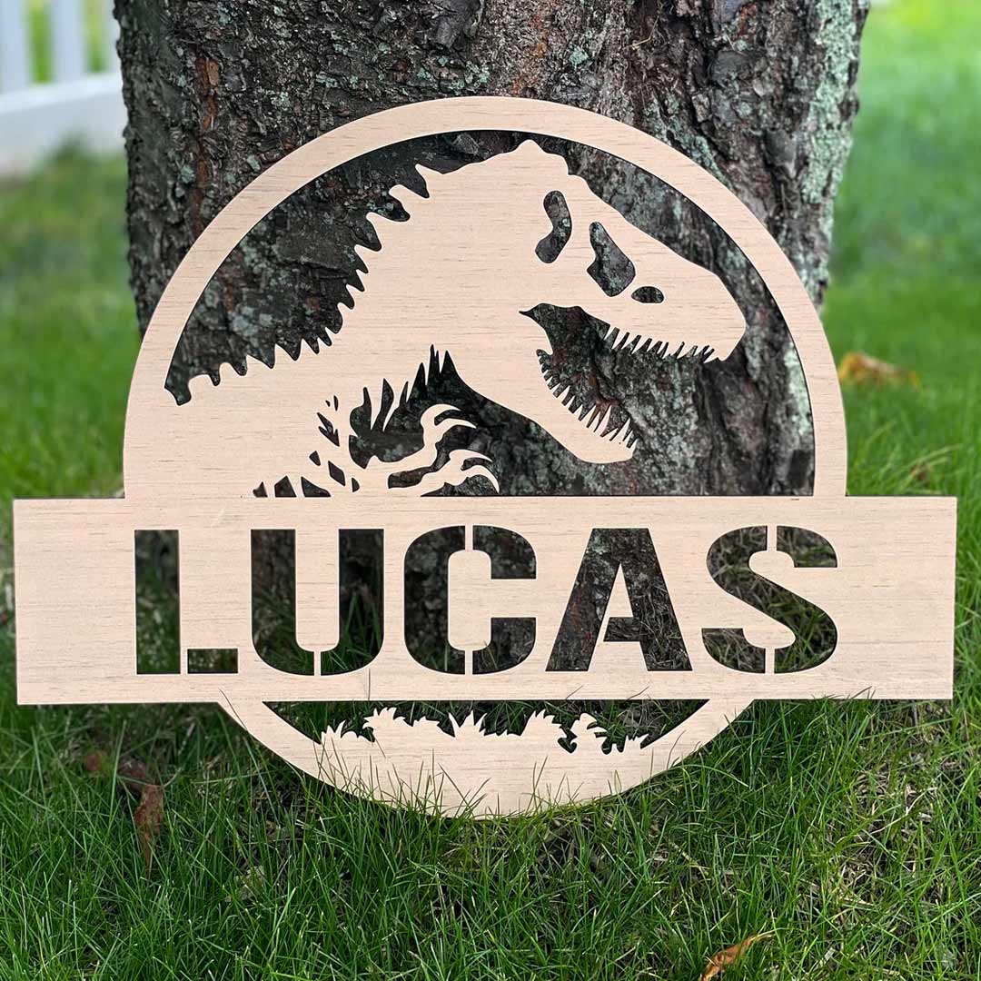 Customized Dinosaur Wall Decor dylinoshop