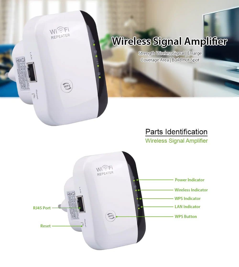 Wifi Range Extender - Instantly Expand Your Wifi Network dylinoshop