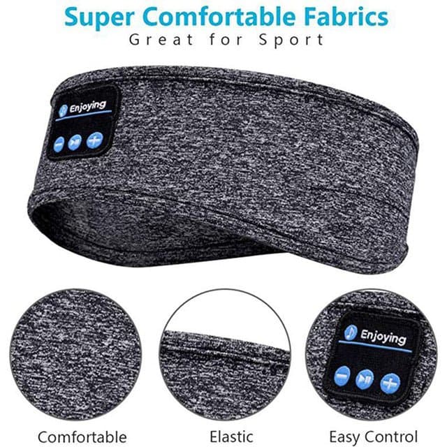 2-in-1 Wireless Sleeping Headphones Sports Headband DYLINOSHOP