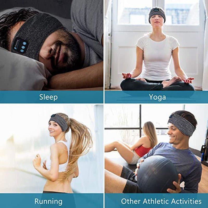 2-in-1 Wireless Sleeping Headphones Sports Headband DYLINOSHOP