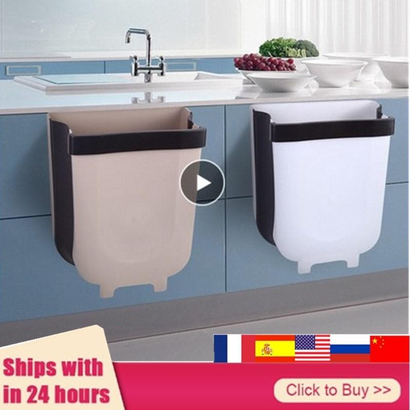 WonderKitchen™ Collapsible Hanging Waste Bins DYLINOSHOP